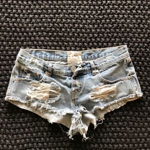 Trash Whores denim jeans